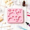 10 Cavity Silicone Chocolate Mold Baking Moulds Sea Animal Themed Silicone Candy Molds For Gummy, I Ce Cube, Cake Decorating