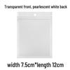 Pearlescent Yin & Yang Film Self-Sealing Bags for Jewelry Packaging