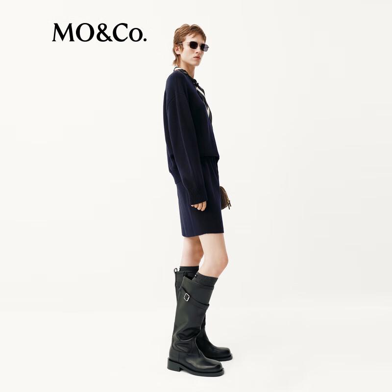 MO&Co. British Style Wool Blend Short Skirt Set