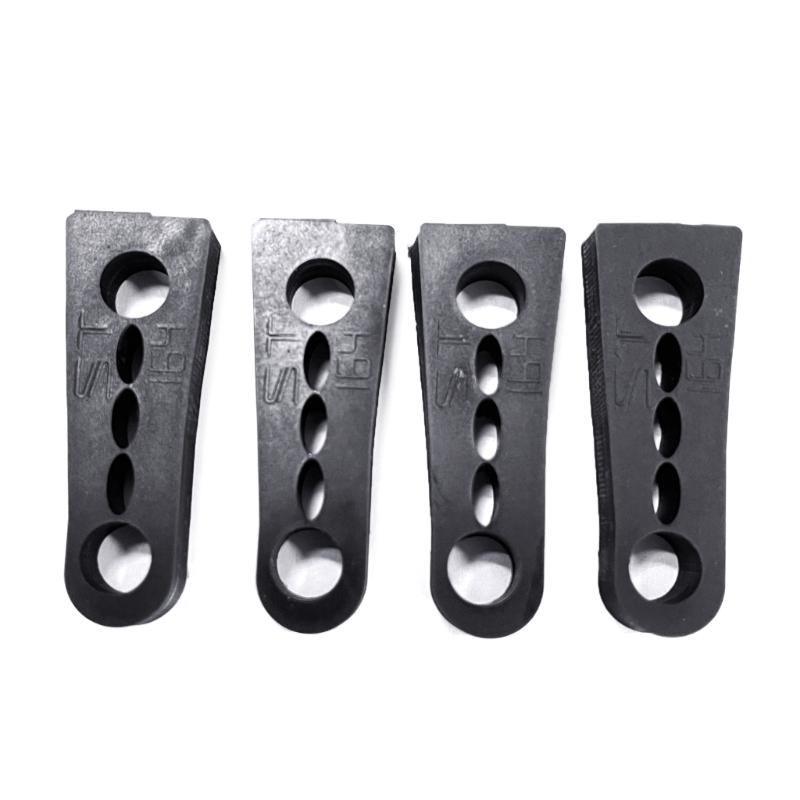 

Модернизация Демпферы дверных замков автомобиля Резиновые глушители дверных замков комплект Простая установка Звукоизоляционные подушки для транспортных средств 1