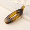 Leopard Print Banana Clip Oval Anti Slip Ponytail Clip Fashion Versatile Hair Clamp Headwear Hair Accessories Korean Headwear