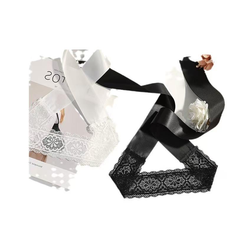 

Эротический рождественский набор «Бай Лин» с кошачьими ушками и кружевным чокером с колокольчиком, ободок One Size