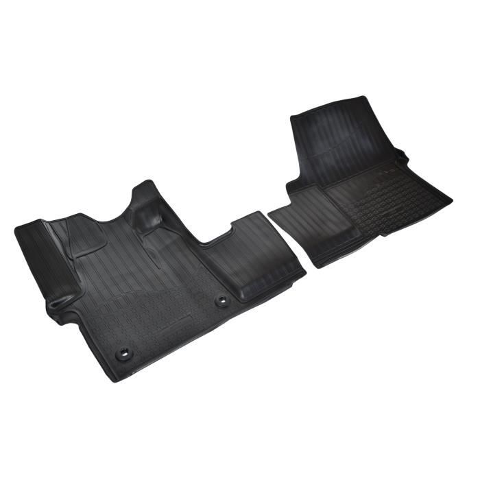 Tapis de sol - Norm-Liner - Peugeot Traveller - Caoutchouc TPE - Antidérapant - 2 pièces avant