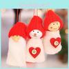 Charming New Three-piece Set Doll Gift For Christmas Decor And Home Festivities