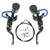 22mm Motorrad Hydraulische Bremse Motocross Bremszylinder Kupplungshebel Pumpe für Honda Yamaha Kawasaki Dirt Bike ATV Pitbike