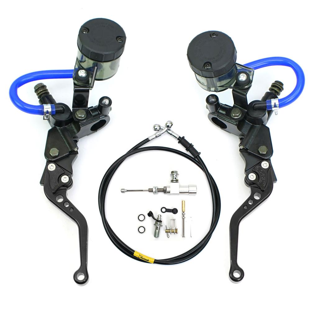 22mm Motorrad Hydraulische Bremse Motocross Bremszylinder Kupplungshebel Pumpe für Honda Yamaha Kawasaki Dirt Bike ATV Pitbike