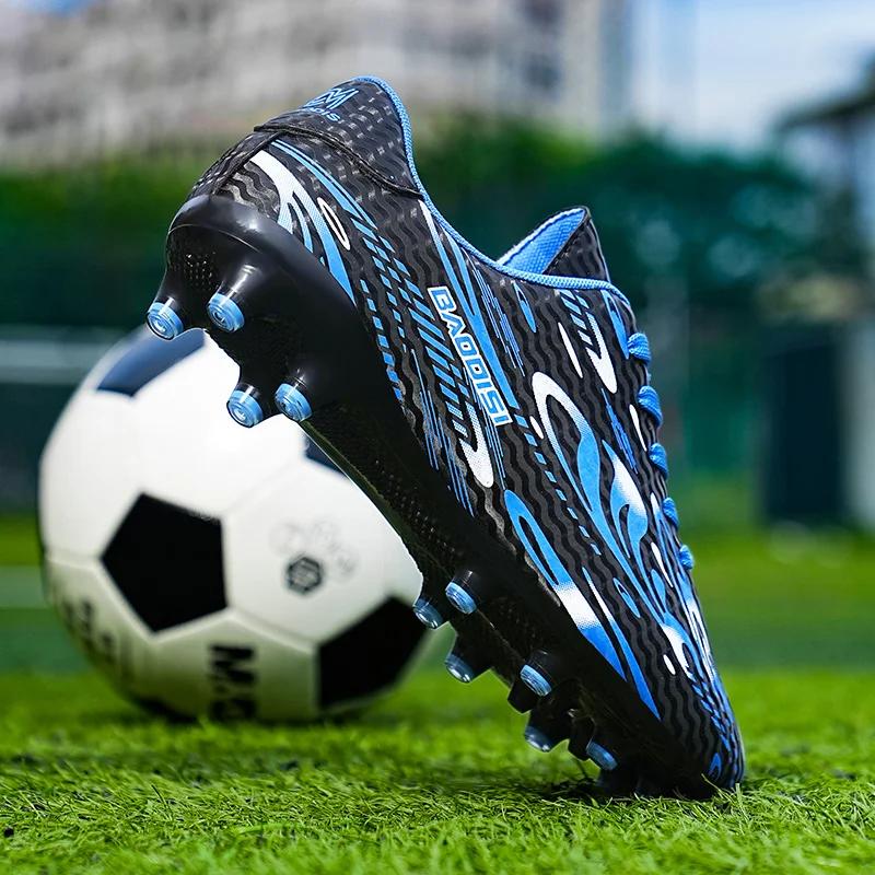 Kids Soccer Shoes Men Original Football Shoes Indoor Professional Football Field Boots Society Cleats TF/AG Sneaker Non Slip