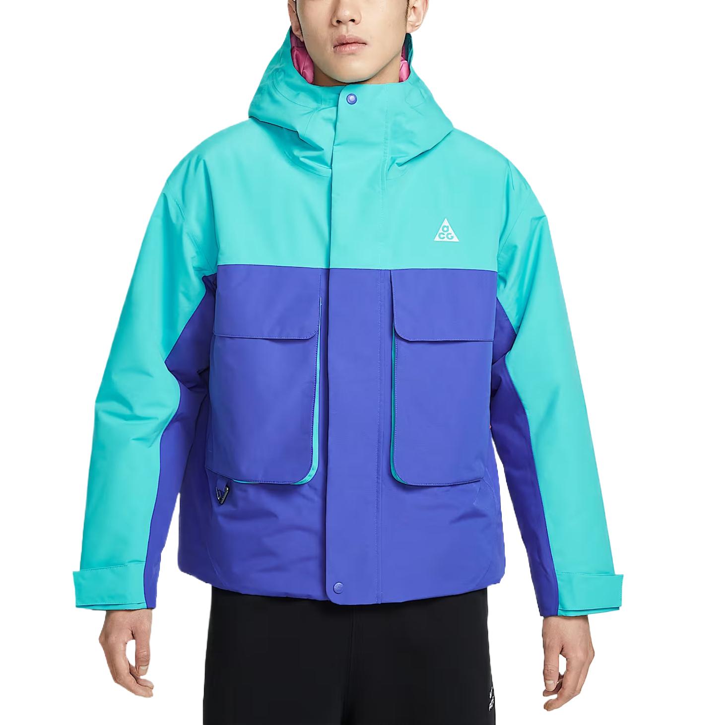 Nike ACG PrimaLoft Color Block Windproof Water Resistant Jacket Men jackets FV8682-346 L