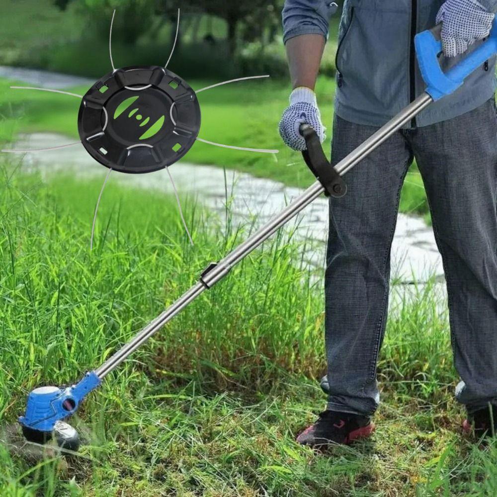 2Pcs High-Efficiency Grass Trimmer Head Easy To Install Weeding Tool  Wire Cutting Weeding