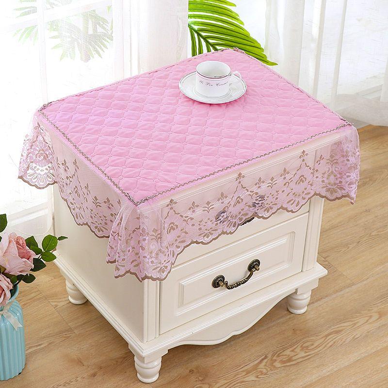 All-purpose Covers Dust-proof Bedside Table Mat Cabinet Protector Home Decor Modern Europe Dust Cover for Coffee Household