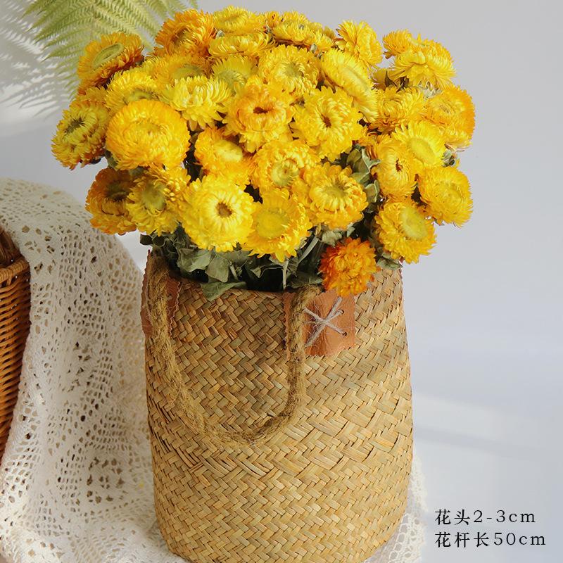 Daisies dried flower bouquet decorative ornament shooting props natural real flower arrangement bedroom dried bouquet