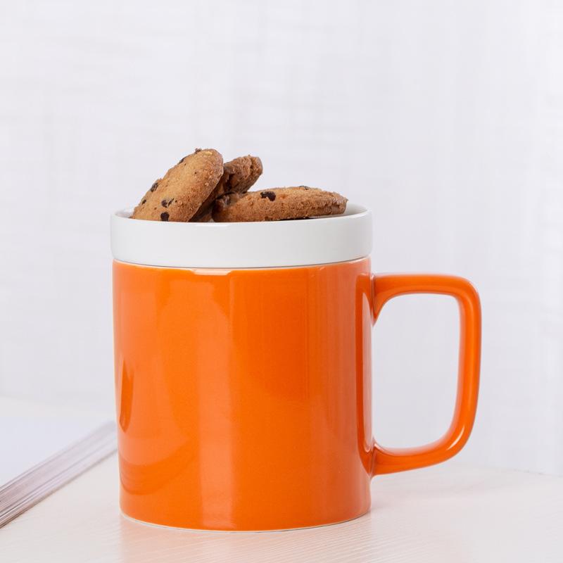 Original Tea Ceramic Cup Flower Tea Cup With Lid, Cup Water Cup, Office Cup