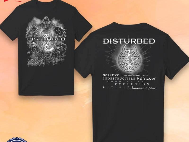 Disturbed Anthology Merch 2025 T S