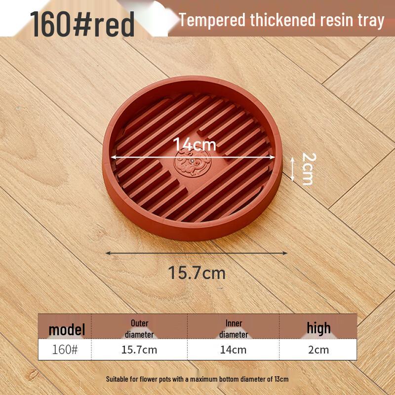 

Ventilated Resin Flower Pot Drip Tray