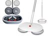 Cleanhome Electric Mop with Automatic Cleaning Cordless Rotating Mop Wireless Suitable for Tatami and No Japanese Instruction Manual Included
