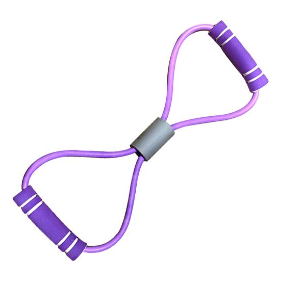 

Figure 8 Resistance Band with Handles for Workout Arm Back Shoulder Training Elastic Rope Yoga Gym Fitness Pulling Rope for Men Women