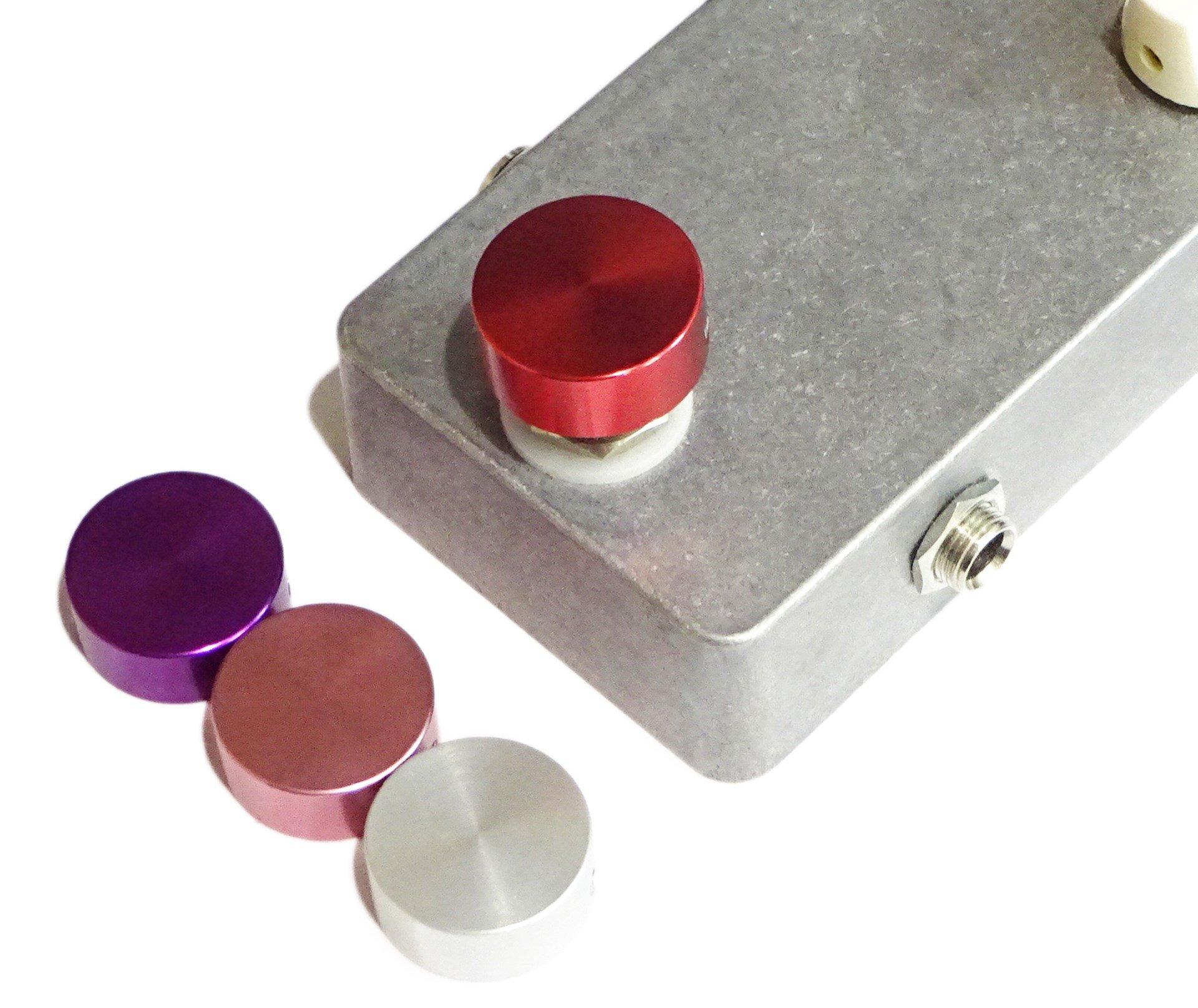 

Эффекторный ножной переключатель Hat Switch Cap Foot Cover алюминиевый 4-цветный набор [FSTA] (Красный, серебристый, розовый, фиолетовый) FSWA-4C-RdSvPiPp