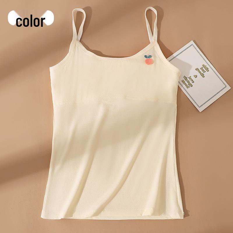 Girls' Developmental Modal Vest: Comfortable, Long, Summer Underwear for Elementary Students