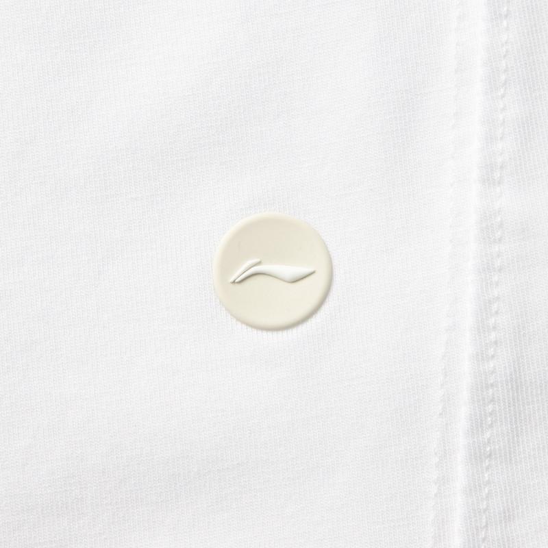 Li-Ning Fitness Series Loose Cool Breathable Comfortable T-Shirt Women tops Standard-White ATSV296-2