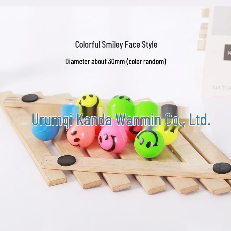 No. 32 Assorted Rubber Bouncy Balls - 100-Piece Toy Set