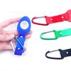 Set of 4 Water Bottles Carry Fasteners with Carabiners and Riveted Connectors Rope for Belt Placement, Commuting, Cycling, Day Travel, and Camping