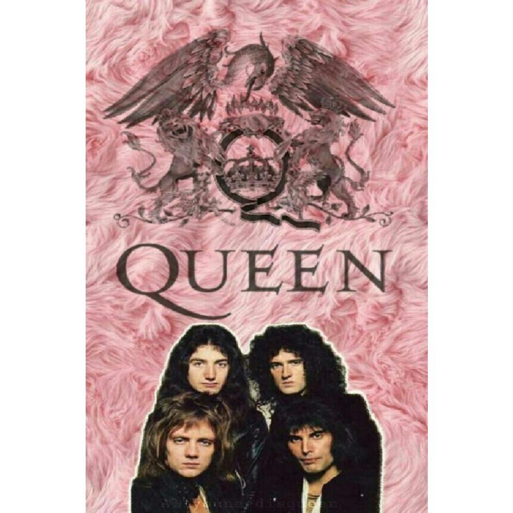 Metal Queen Band Wall Decor, Handmade 3D Tin Art for Living Room Bedroom Music Studio