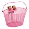 Kids Bike Basket Front Handlebar Basket Iron Wire Child Bicycle Basket Cycling Basket for Boys Riding Biking Camping Shopping