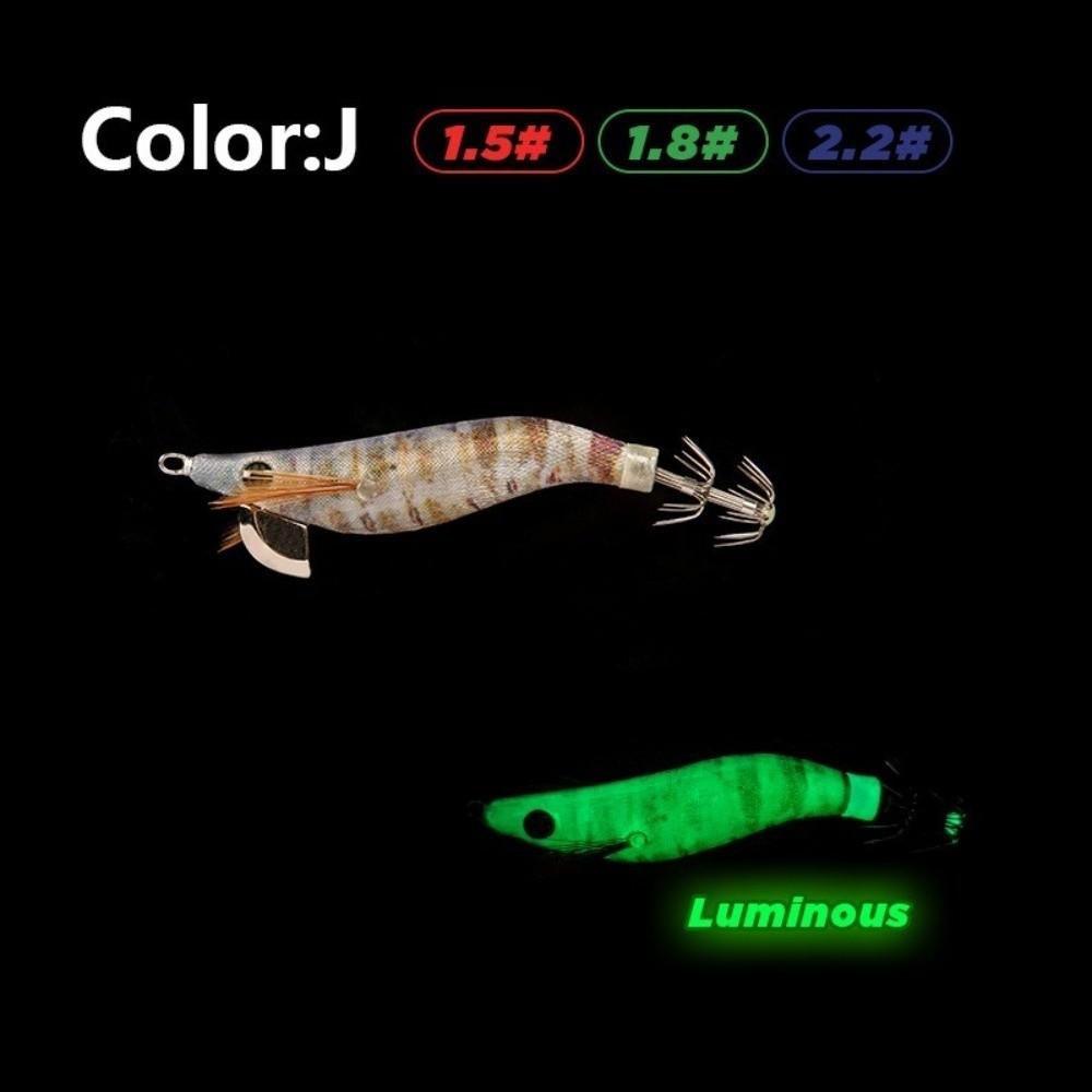 5.2g Squid Jig 6cm Hard Bait Hard Fishing Lure Fishing Lure  Night Fishing