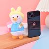 Adorable Japanese-style Plush Duck Keychain For Kids Soft Pp Cotton Toy
