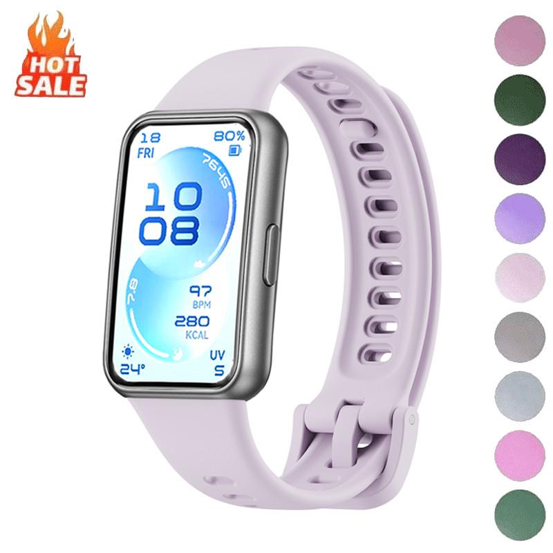 Silicone Strap Waterproof for Huawei 11 for Huawei Band 11 Pro 10 9 8 Watch Strap Accessories
