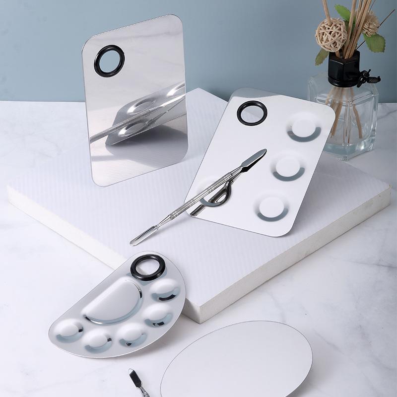 Stainless Steel Nail Art Palette Paint Tray