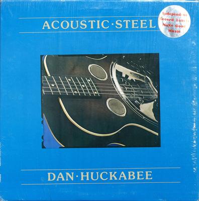 LP Record DAN HUCKABEE - Acoustic Steel RRR0023 RIDGE RUNNER 1980 US Folk Used