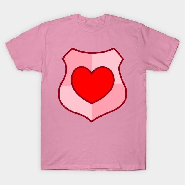 T Shirt Women Love Shield Harajuku Print Kawaii Tshirt Summer Short Sleeve Female T-Shirt Top Tee