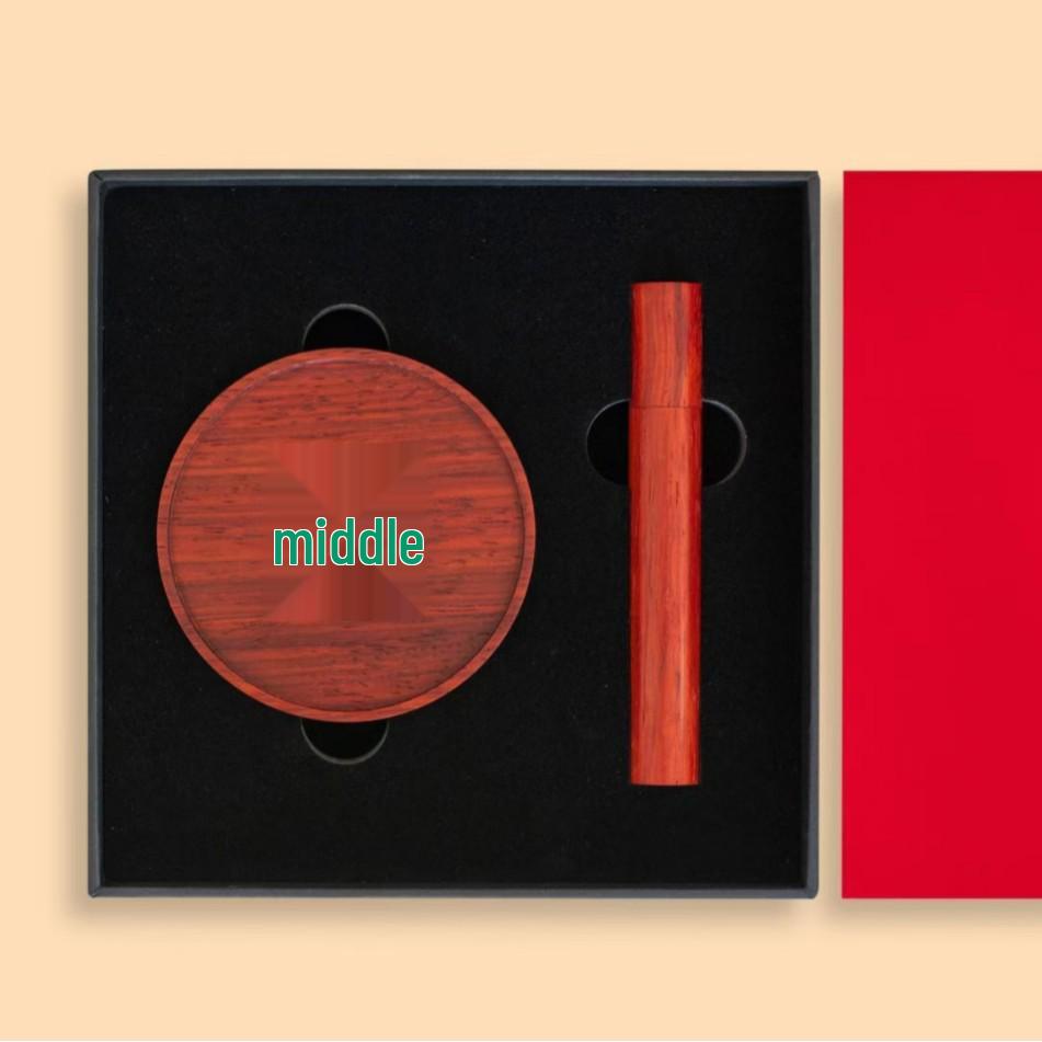 Customizable Chinese Style Incense Set with Holder and Base - Agarwood & Sandalwood Gift Box