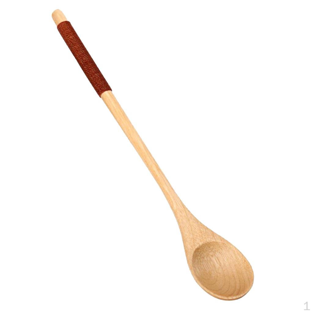 20cm 15.5cm Träsked kaffe och te Köksredskap Bestick