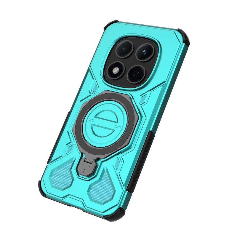 

Чехол-накладка для Redmi Note 15 Pro Xiaomi Redmi Note 15 Pro Plus Capas Притяжение Адсорбция Кольцо-держатель Для Fundas Redmi Note 15 Redmi note 15 5g зелёный