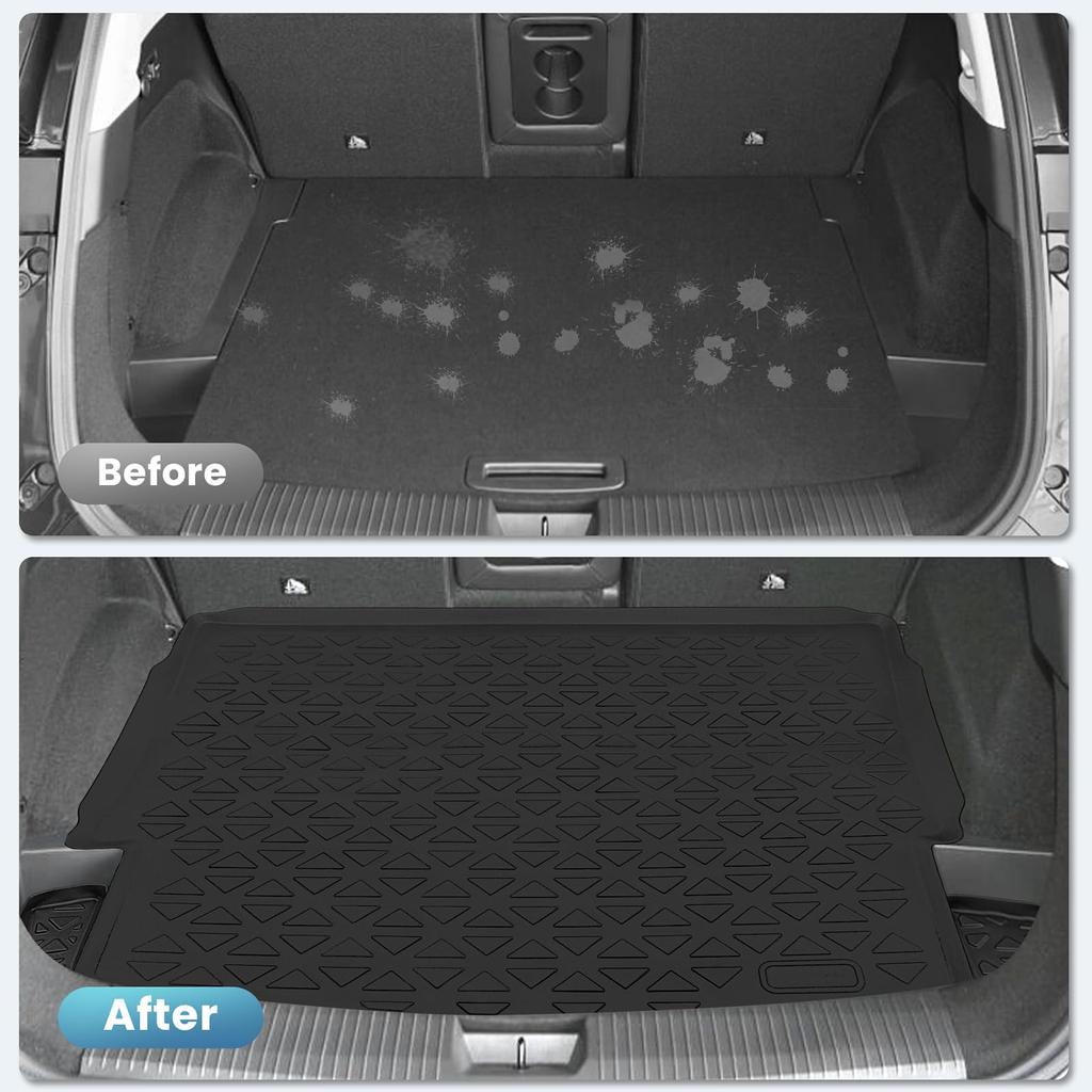 New T33 Luggage Trunk 3D Car TPE Easy Car 3D Custom Interior Protective Set T33 Series Luggage X-TRAIL Mat, Vehicle-Specific Mat, Mat, Material,