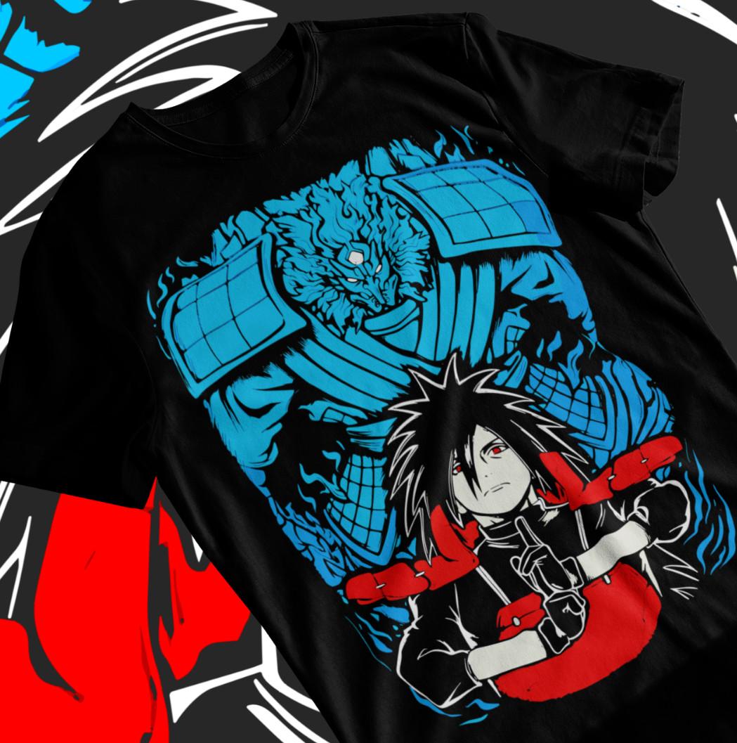 Madara Uchiha Manga Strip Naruto Anime Manga Unisex Tshirt T-shirt Soft Tee XXXXL