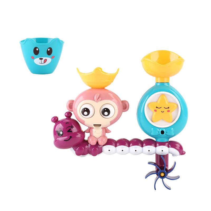Baby Bath Toys: Cute Duck Water Spinner & Sprinkler for Infants and Children
