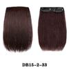 LISI HAIR Synthetic Short Straight Thick Hairpieces Clip In Thick Hairpieces Extensions Adding Extra Hair Volume For Women Daily Use