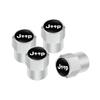Car Tire Wheel Valve Caps Cover/Car Key Chain Ring Keychain For Jeep Wrangler Grand Cherokee Avenger Compass Wagoneer Gladiator AMR1