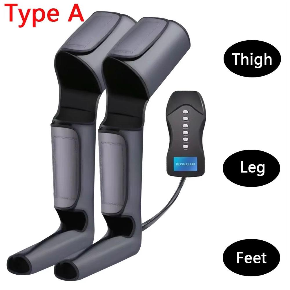 

Массажер для бедер, голеней и стоп с воздушной подушкой для ног, 3-уровневая компрессия воздуха, оздоровительный уход, расслабление 1 pcs