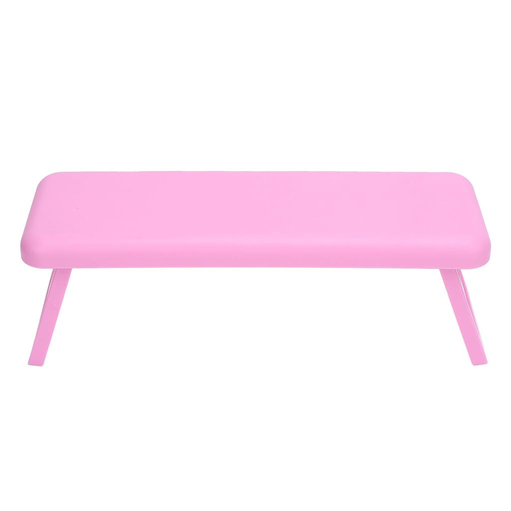 2 PCS Arm Rest for Nails Tech Rectangle Foldable Washable Manicure Hand Rest for Nail Lamp Height Less Than 8cm