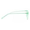 Full Rim Square Transparent Green Smartbuy Collection Leonidas Cp124b Fashion Unisex Eyeglasses