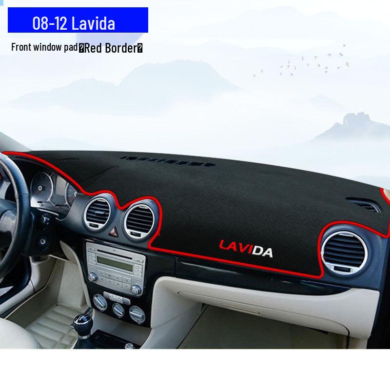 Volkswagen Lavida Dashboard Sunshade: Light-Blocking Console Pad for Interior Protection, Sharp Edition 24 Voyage.