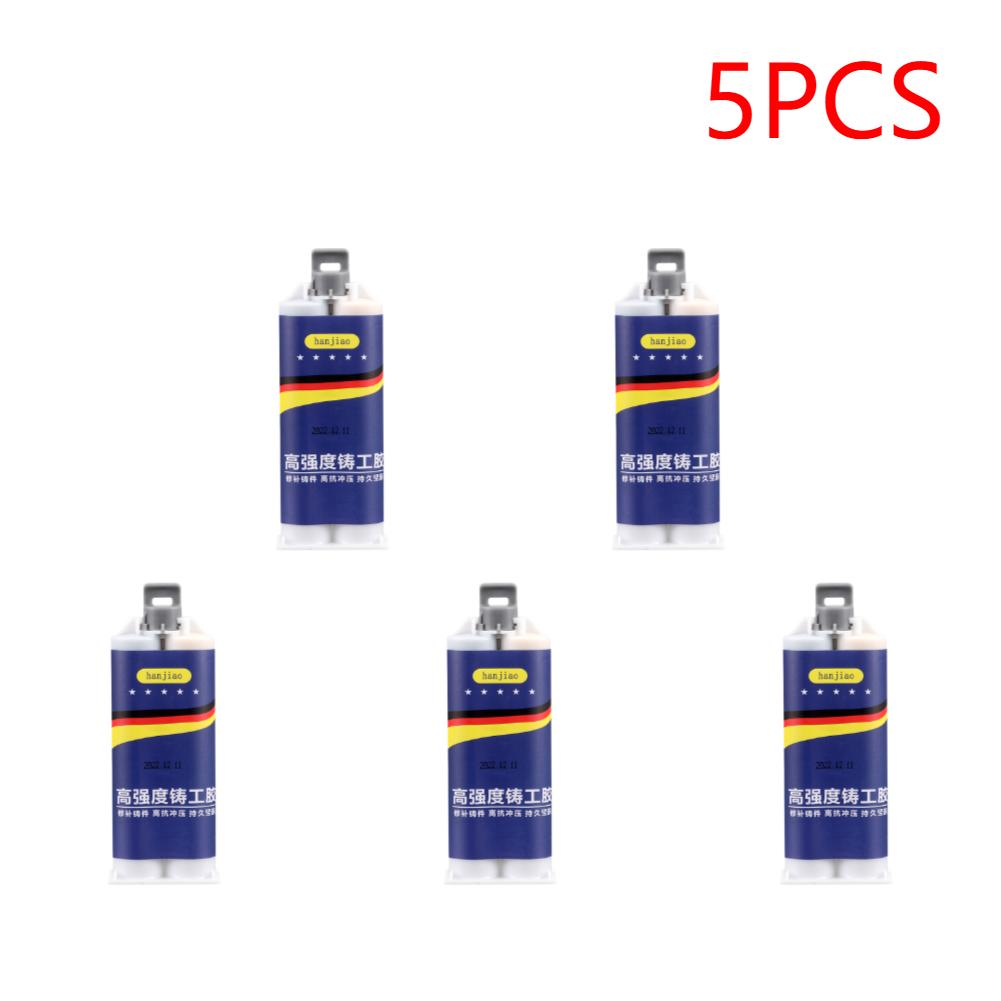 50/100g Metal Repair Glue AB Glue Strong Bond Sealant Glue Heat Resistance Metal Repair Adhesive Industrial Casting Agent