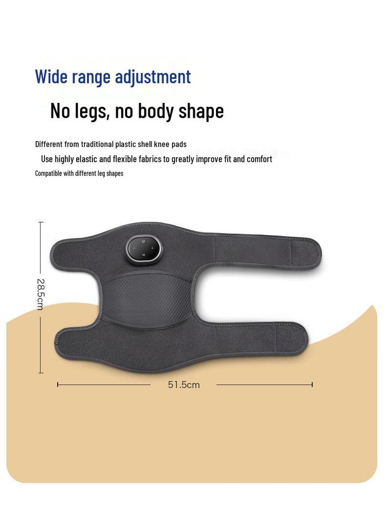 Heated Knee Massager with Hot Compress and Vibration Therapy