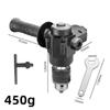 GeiBei 105° Angle Screwdriver Adapter with Hex Shank for Electric Drills