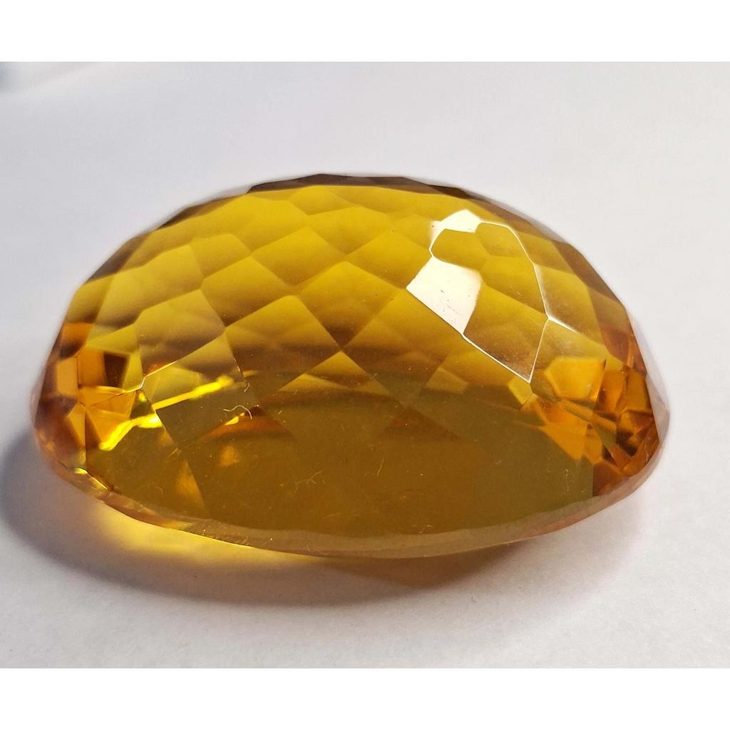 Beautiful Orange Topaz Natural Oval Cut 203-205 Ct Certified Loose Gemstone
