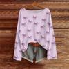 Long Sleeve Shirts For Women Printed Tees Blouses Casual Plus Size Basic Tops Pullover Casual Tunic Top Loose FitShirt